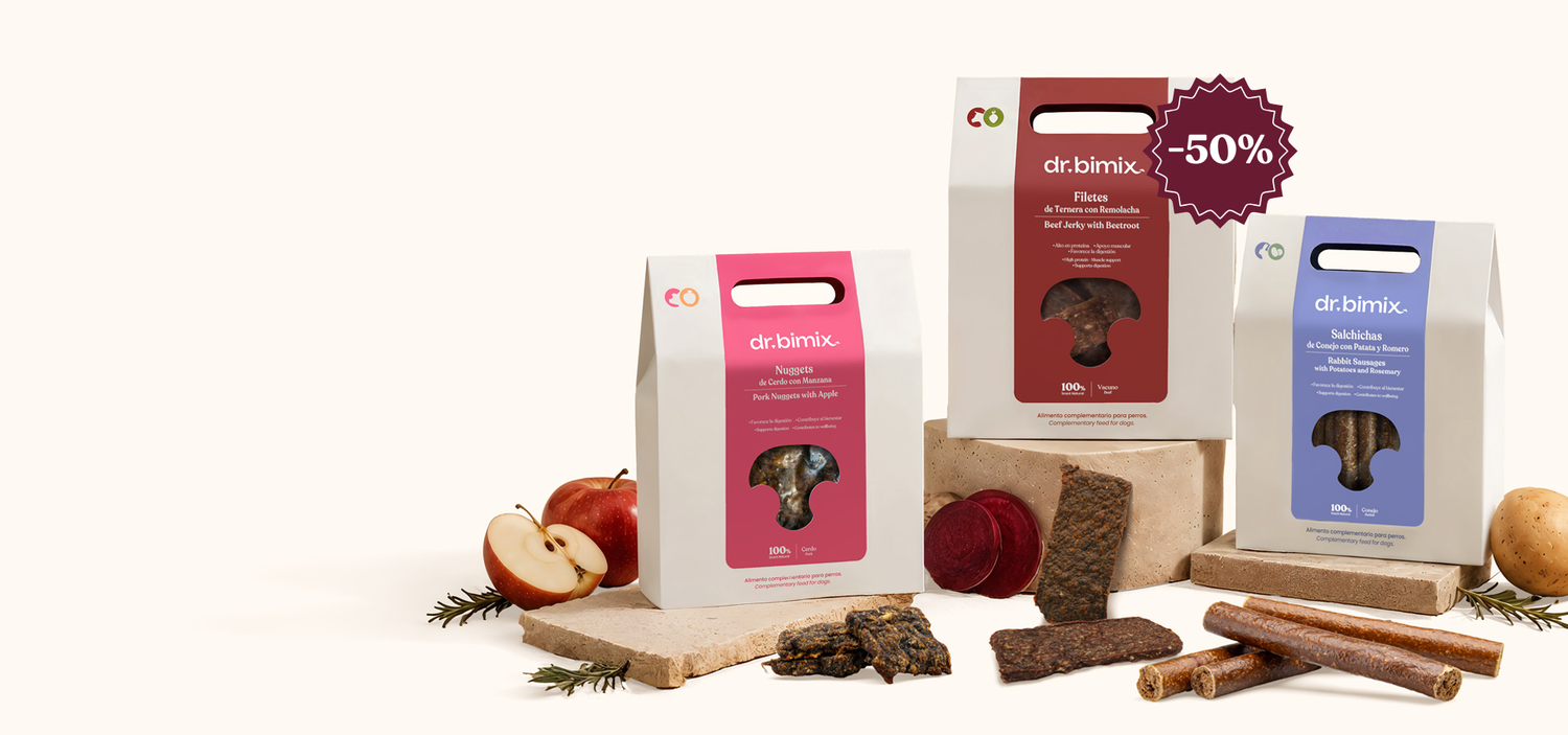 dr.bimix - Snacks naturales y suplementos funcionales para perros