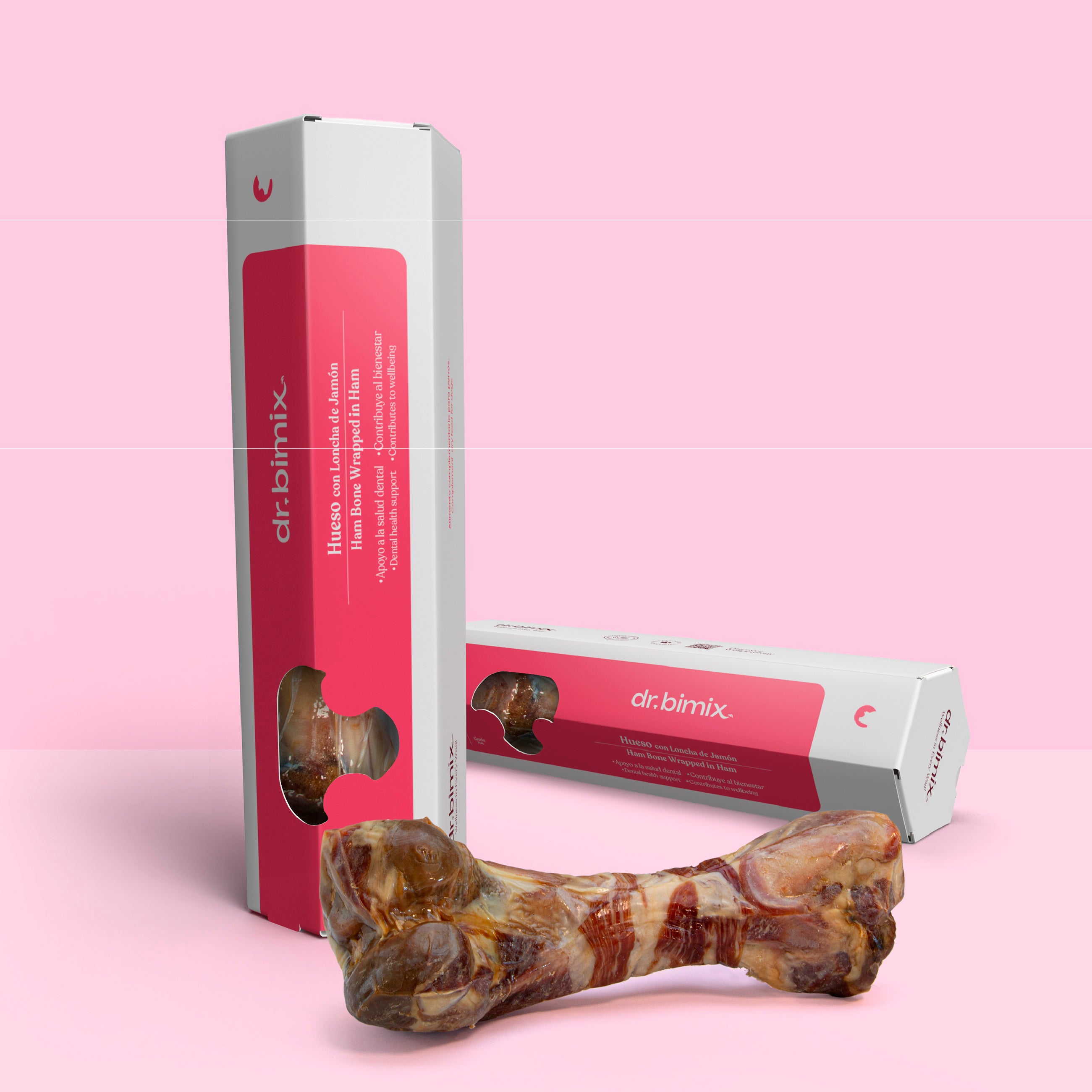Hueso con loncha de jamón (2 unidades)