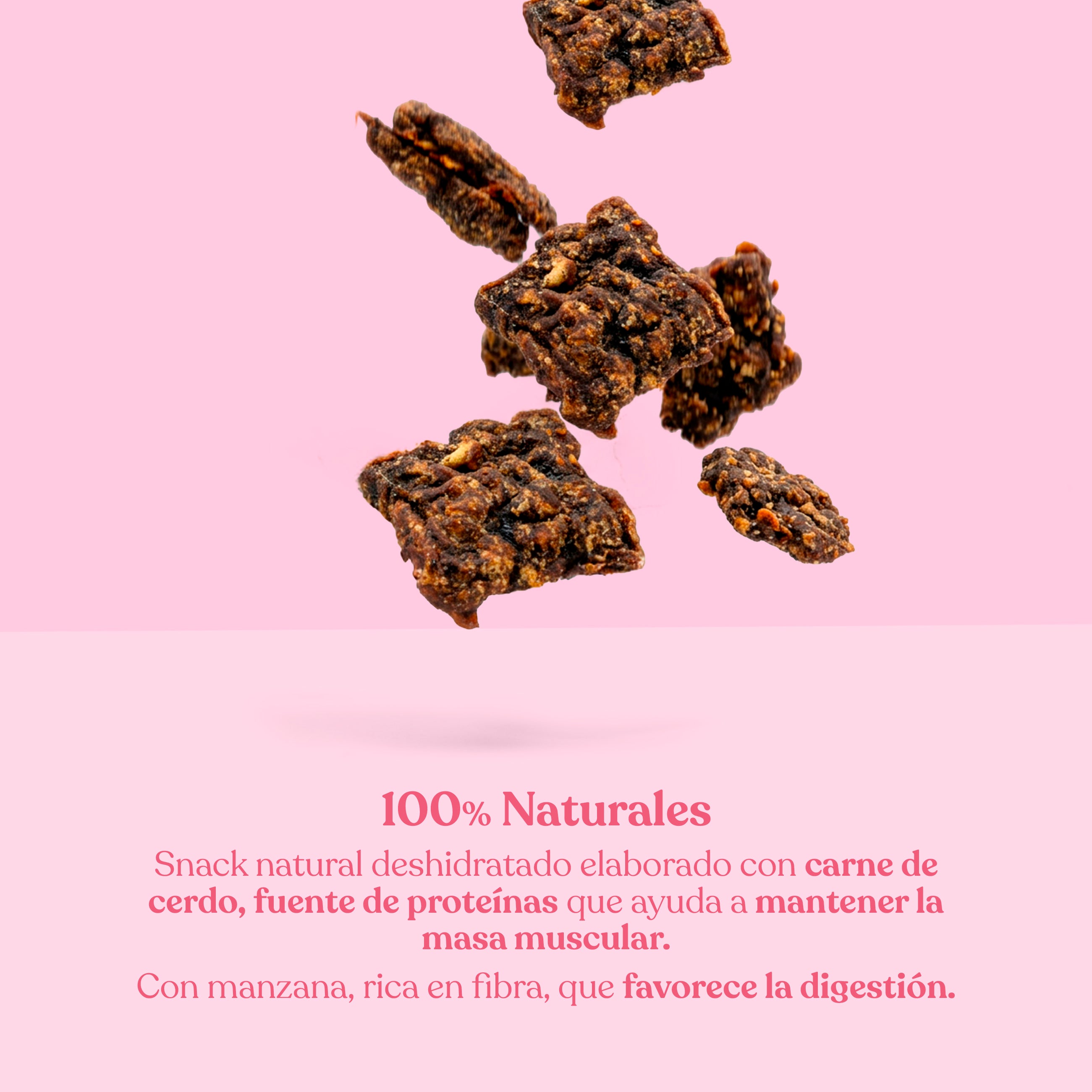 Nuggets de cerdo con manzana