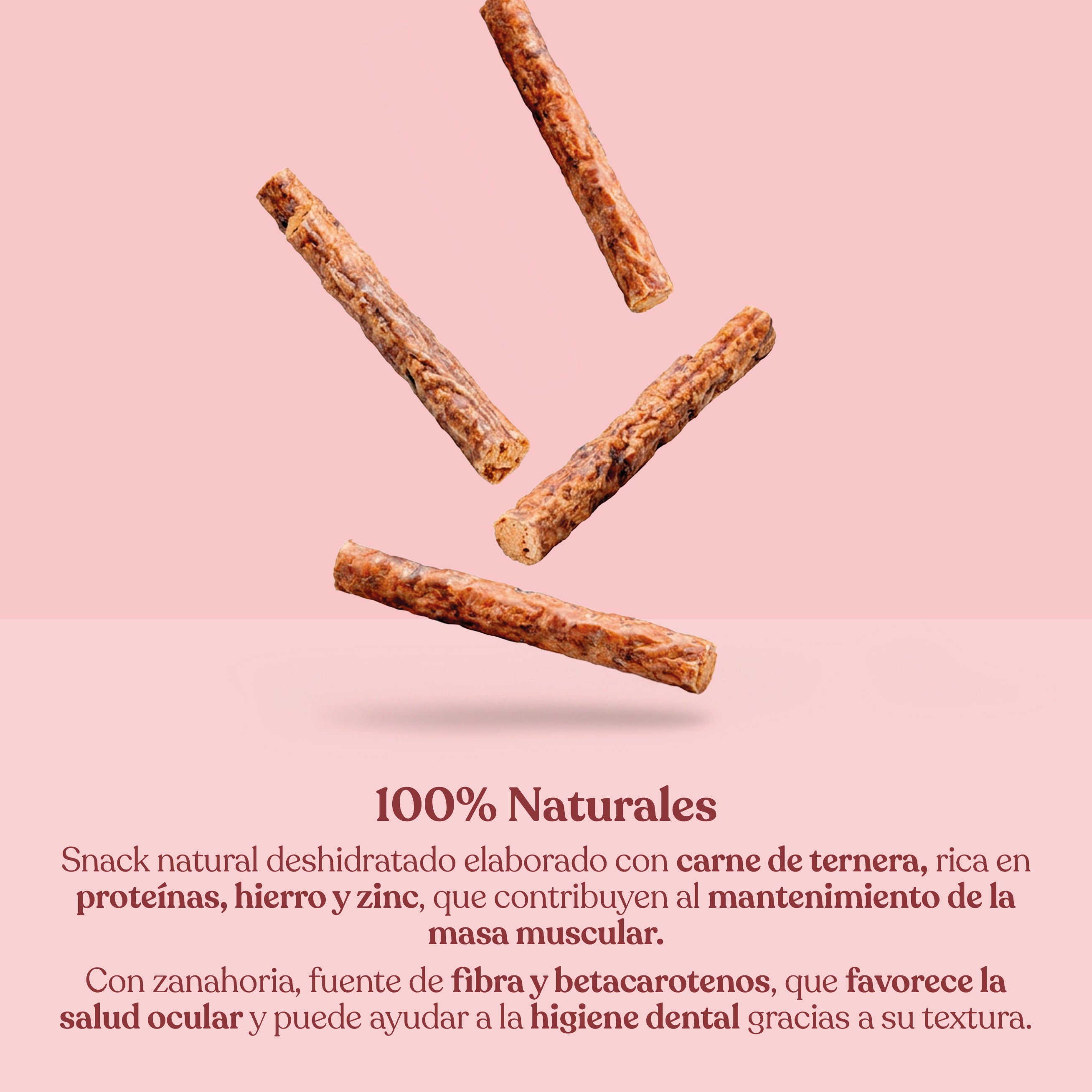 Salchichas de ternera con zanahoria